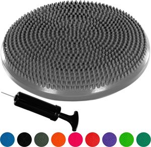 Movit SZARA PODUSZKA SENSOMOTORYCZNA 33 CM BERET DYSK Unw 9