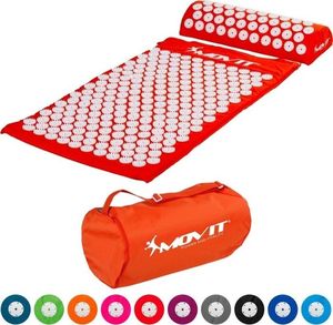 Movit POMARAŃCZOWA MATA ZDROWOTNA DO AKUPRESURY Z KOLCAMI NA BÓL PLECÓW Unw 10