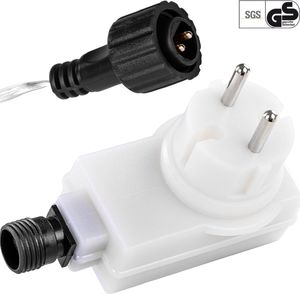 VOLTRONIC KURTYNA ŚWIETLNA ZWISAJĄCE SOPLE LAMPKI 3x3M 300 BIAŁYCH DIOD Unw 6