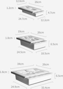 Gold Start Wysuwana szuflada pod blat, Duża 6