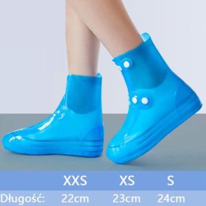 Gold Start Wodoodporne nakładki na buty kalosze dla dzieci, Rozmiar: XS 1