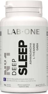 Lab One LAB ONE N1 Deep SLEEP (Wsparcie jakości snu) 75 Kapsułek 1