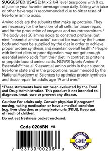 NOW Foods NOW SPORTS Amino 9 Essentials (Aminokwasy egzogenne) 330g 9
