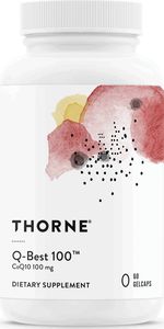 Thorne THORNE Q-Best 100 (CoQ10 / Koenzym Q10) 100mg - 60 kapsułek żelowych 1