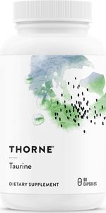 Thorne THORNE Taurine (Tauryna - Wsparcie Zdrowia Serca, Wątroby i Oczu) 90 kapsułek wegetariańskich 1