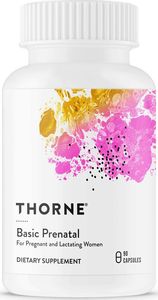 Thorne THORNE Basic Prenatal - Wsparcie w czasie ciąży i laktacji - 90 kapsułek wegetariańskich 1
