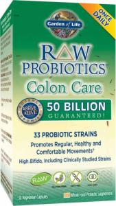 Garden of Life GARDEN OF LIFE Raw Probiotics Colon Care (Probiotyk - Wsparcie Prawidłowej Pracy Jelit) 30 kapsułek wegetariańskich 1