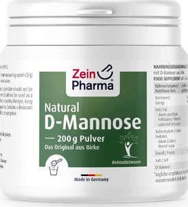 Zein Pharma ZEIN PHARMA Natural D-Mannose Powder (D-Mannoza) 200g 1