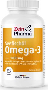 Zein Pharma ZEIN PHARMA Omega-3 1000mg (EPA, DHA) 140 Kapsułek 1