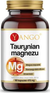 Yango YANGO Taurynian magnezu 60 Kapsułek wegetariańskich 1