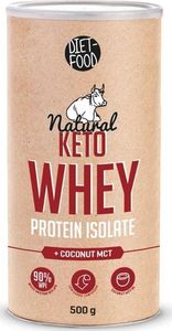 Diet Food Keto whey protein z kokosowym MTC BIO 500 g - DIET FOOD 1