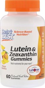 DOCTORS BEST Lutein & Zeaxanthin Gummies 60 żelek Doctor's Best 1