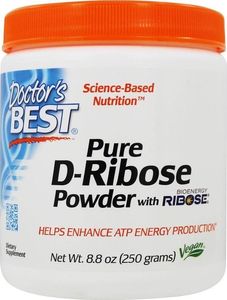DOCTORS BEST Pure DRibose Powder Ryboza w proszku 250 g Doctor's Best 1