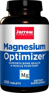 JARROW FORMULAS Jabłczan Magnezu i B6 Magnesium Optimizer 200 tabletek JARROW FORMULAS 1
