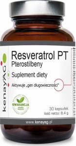 Kenay Pterostilbeny Resveratrol PT 30 kapsułek KENAY 1