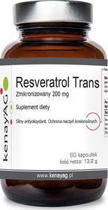 Kenay Zmikronizowany Resveratrol 200 mg 60 kapsułek KENAY 1