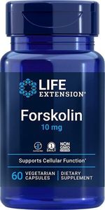 Life Extension Forskolin Pokrzywa indyjska Coleus Forskohlii ekstrakt 60 kapsułek Life Extension 1