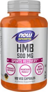 NOW Foods HMB 500 mg Leucyna 120 kapsułek NOW FOODS Sports 1