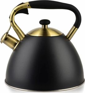 Mondex Czajnik Vintage Black and Gold 3L 1