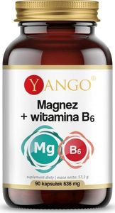 Yango Magnez i Witamina B6 90 kapsułek Yango 1
