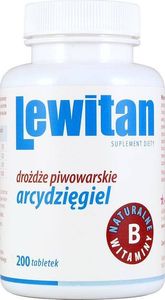 Centuria Lewitan + Arcydzięgiel - drożdże piwowarskie 200 tabl. CENTURIA 1