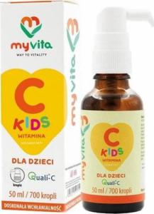 Proness Witamina C Kids Quali-C krople 50 ml, MyVita 1