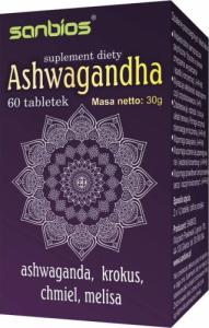 Sanbios SANBIOS Ashwagandha 60 tabl. 1