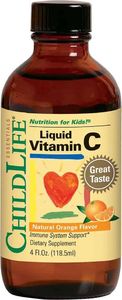 ChildLife ChildLife Liquid Vitamin C (Witamina C w Płynie o Smaku Pomarańczy) 118.5ml 1