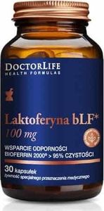 Doctor Life DOCTOR LIFE Laktoferyna bLF (Odporność organizmu) 100mg 30 Kapsułek 1