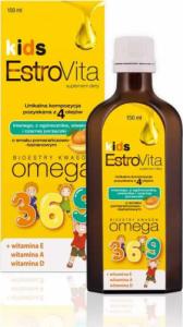 EstroVita EstroVita Kids (Kwasy Omega dla Dzieci) 150ml Pomarańcz-Banan 1