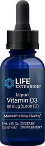 Life Extension Witamina D3 2000 IU 29,57 ml Life Extension 1