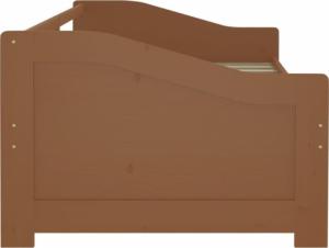 vidaXL 3-osobowa sofa/łóżko, miodowy brąz, sosnowa, 90 x 200 cm 5