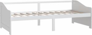 vidaXL 3-osobowa sofa/łóżko, biała, drewno sosnowe, 90 x 200 cm 3
