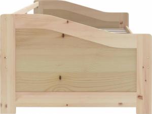 vidaXL 3-osobowa sofa/łóżko, lite drewno sosnowe, 90 x 200 cm 5