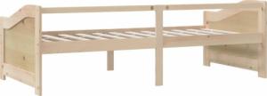 vidaXL 3-osobowa sofa/łóżko, lite drewno sosnowe, 90 x 200 cm 6