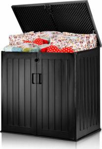 Skrzynia ogrodowa Plonos 757 l Czarny 11