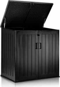Skrzynia ogrodowa Plonos 757 l Czarny 2