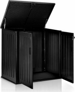 Skrzynia ogrodowa Plonos 757 l Czarny 5