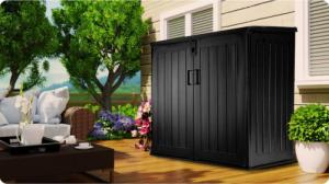 Skrzynia ogrodowa Plonos 757 l Czarny 6