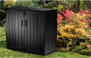 Skrzynia ogrodowa Plonos 757 l Czarny 9