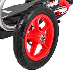 Ramiz Gokart Na Pedały Full Ahead AIR Czerwony 9