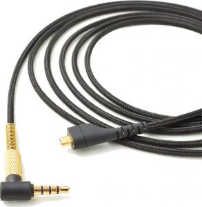 Kabel USB Mozos microUSB - mini Jack 3.5 mm 2 m Czarny (KS-SSA) 1