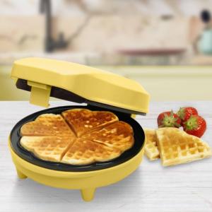 Gofrownica Bestron Bestron waffle maker ASW217V 700W yellow - vanilla 1