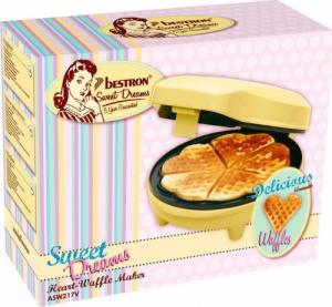 Gofrownica Bestron Bestron waffle maker ASW217V 700W yellow - vanilla 8