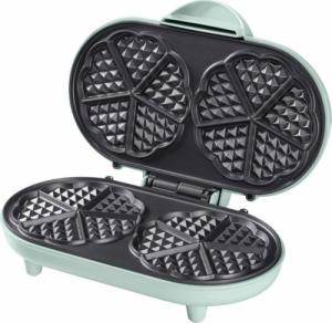 Gofrownica Bestron Bestron double waffle maker ADWM1000M 700W green - mint 2