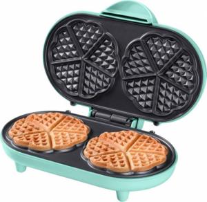 Gofrownica Bestron Bestron double waffle maker ADWM1000M 700W green - mint 4