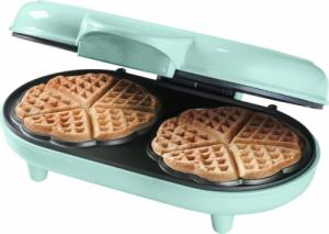 Gofrownica Bestron Bestron double waffle maker ADWM1000M 700W green - mint 7
