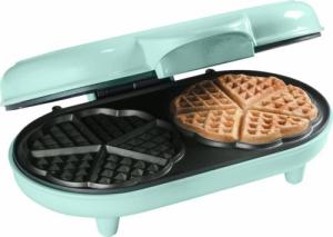 Gofrownica Bestron Bestron double waffle maker ADWM1000M 700W green - mint 8