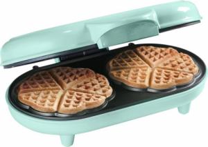 Gofrownica Bestron Bestron double waffle maker ADWM1000M 700W green - mint 9