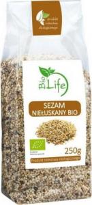 BioLife Sezam ekologiczny niełuskany BIO 250 g 1